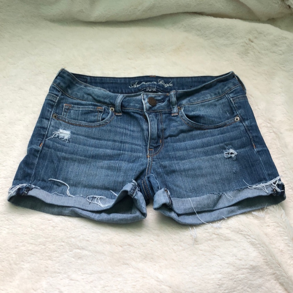 Stretchy Jean shorts!